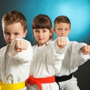 Kinder und Jugendliche im Kampfsport