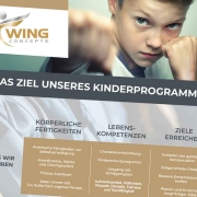 Ziel unseres Kinderprogramm - Wing Concepts - Erfolg - Lebenskompetenz - Selbstbewusstsein - Kinder - Jugendliche - Selbstverteidigung - Kampfkunst - Kiel