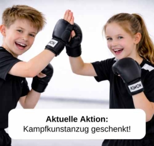 Aktuelle Aktion: Kampfkunstanzug geschenkt | Kampfkunst - Selbstverteidigung - Kampfsport - Kiel